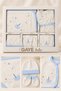 Gaye Baby Boy Starry Bear Newborn Hospital Release 10 Piece Bodysuit Set Boxed Yhç0205