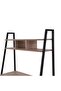 Weltech Writing Desk With Shelves - Natural Black - 5