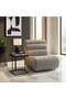 Luxe Rest Accent Chair - Blue &white
