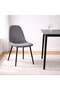 Arith 1+2 Dining Set Sintered Stone - Grey & Black - 4