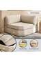 Reem Corner Modular Sofa Wedge- Beige - 5