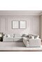 Demarcus Corner Sofa Set - Dark Beige - 2