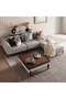 Grimm One Seater With Right Arm- Grey - 4