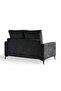 Budapest 2-seater Sofa -dark Grey - 8