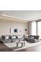 Macrame Corner Sofa Set Grey - 2