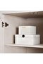 Arceline 6 Doors Wardrobe With Mirror - Light Grey - 6