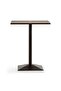 Aparia 2 Seater Dining Table Square Wood - Dark Brown - 4