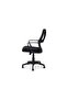 Airway Office Medium Back Chair Mesh Fabric - Black - 4
