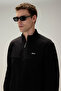 Half Zipper Men's Sweatshirt 6Wm1025-Bk