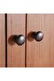 Lyrah 6 Door Wardrobe - Walnut - 7