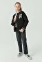 Girl's Printed College Jacket - 8