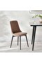 Leona Dining Chair - Brown