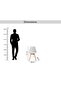 ZEKTEX NEW 1+6 DINING SET - WHITE NATURAL - 8