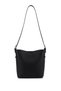 Women's Faux Leather Black Shoulder Bag - 3