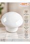 Mushroom Button Handle (10 Pieces White) Furniture Cabinet Drawer Kitchen Nightstand Dresser Handle - 3