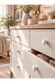 Mushroom Button Handle (10 Pieces White) Furniture Cabinet Drawer Kitchen Nightstand Dresser Handle - 6