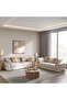 Dronto New 3 Seater Sofa -beige - 7