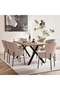 Tamiami New 6 Seater Dining Table - Natural Black - 5
