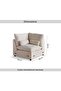 Cozy Corner Modular Sofa - Beige - 6