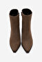 Women's Pointed Toe Western Boots Forne Light Brown Suede - 7