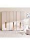 Roma 6 Door Wardrobe - Cream - 4