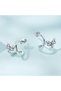 Cercei fluture din argint 925 - 3