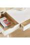 Danica Study Desk Melamine - Natural & White - 3