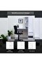 Adapt Writing Desk With Shelves Tall Cabinet -white - 5