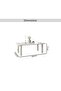 Ayser 6 Seater Dining Table Marble - Natural - 5