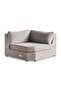 Reem Corner Modular Sofa Wedge- Grey - 8
