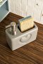 750 ml Countertop Heart Shaped Ceramic Velin Liquid Soap Dispenser and Detergent Dispenser - 3