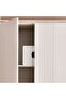 Cohen 6 Door Wardrobe - High Gloss Off White - 6