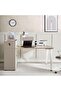 Shanil Office Work Station For 2 Person Melamine - Beige & White - 4