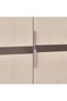 Eyad 6 Door Wardrobe With Mirror - Grey - 7