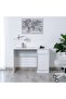 Adapt Writing Desk With Pedestal -white