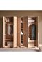 Wrenley 5 Doors Wardrobe - Natural - 3