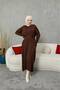 Stone Embroidered Knitwear Dress - 3