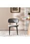 Libby Dining Chair - Grey Black - 2