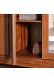 Lyrah 6 Door Wardrobe - Walnut - 8