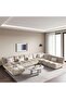 Macrame Armless Sofa Beige~beige - 8