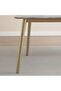 Arith 1+6 Dining Set Sintered Stone - Beige & Gold - 3
