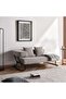 Chiara Sofa Bed - Beige & Silver