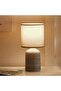 Sanada E14 Ceramic Table Lamp Dia 16x33cm - Silver - 2