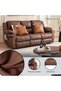 Hireem 3 Seater Recliner Sofa - Brown - 4