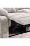 Caltom 2 Seater Recliner Sofa - Grey - 5
