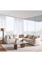 Hustler Corner Sofa Set - Beige