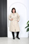 WOMEN'S LARGE SIZE TRENCH COAT - 5