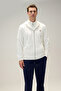 Zippered Hooded Sweatshirt 5Wm2581-Of - 2