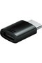 Adaptor MicroUSB la USB-C, Negru, Bulk