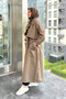 Ash Epaulette Trench Coat - Earth - 3